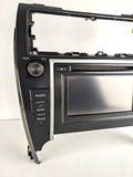 2012 Toyota Camry Radio Display Screen w Compact Disc PN 86140-06010 Face Code 57012