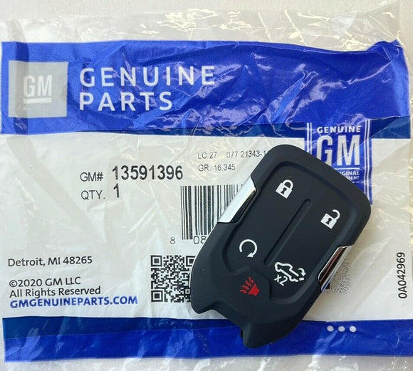 2019-2021 GMC Sierra Truck Remote Entry Smart Key Fob Transmitter 13591396 OEM