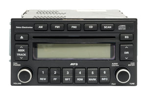 2007-2008 Kia Sorento AM FM Radio Single Disc CD MP3 Player 96110-3E600