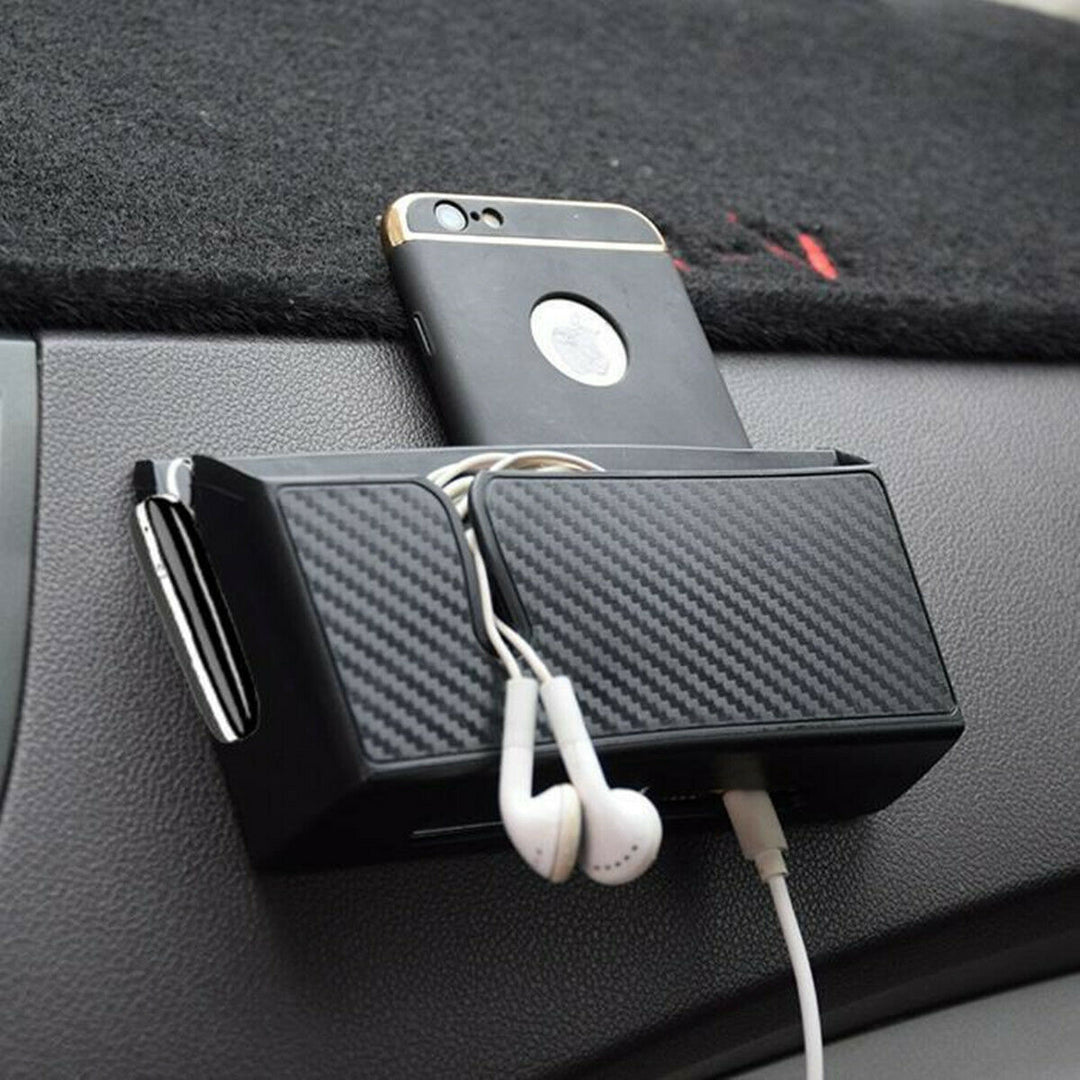 Car Accessories Dashboard Organizer Storage Box Fit For Phone Cigarette Tickets