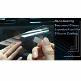 Dash Instrument Panel Tempered Glass Screen Protector for Tesla Model S / X