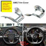 AMG Steering Wheel Cover Trims for Mercedes Benz C E Class W205 W213 W218 C200