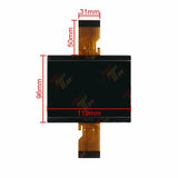 LCD Information Display for DAF CF/LF/XF 45/55/75/85/95/105 and Temsa MD7 Plus/MD9 Instrument