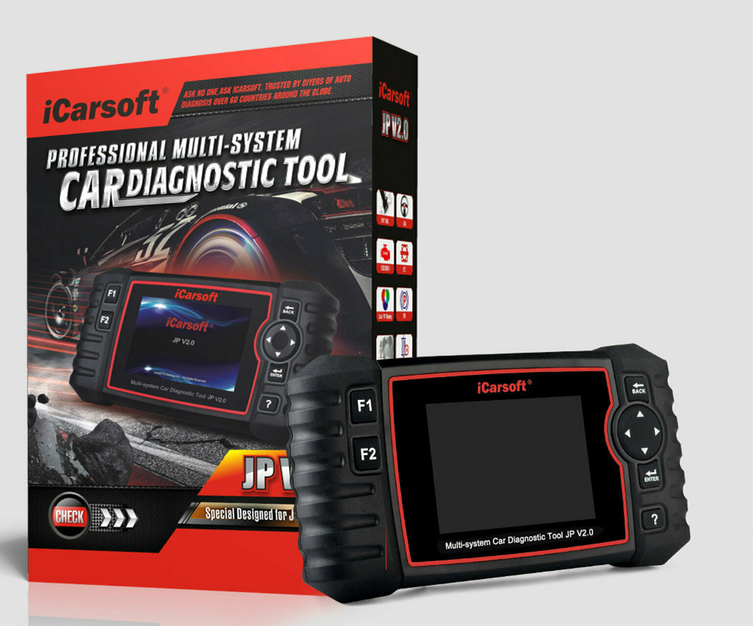 iCarsoft JP V2.0 OBD2 Diagnostic Scanner Tool for Toyota/Lexus/Scion/I –  German Audio Tech