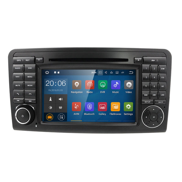 Android Upgrade for Mercedes ML350 ML550 GL350 GL500 W164 X164 GPS DVD Radio DAB + 4G
