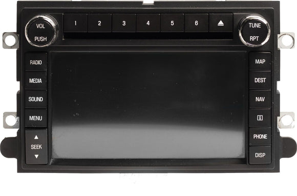 2011-2012 Ford F-250SD AM FM Radio CD Player Navigation System Part BC3T-18K931-AE