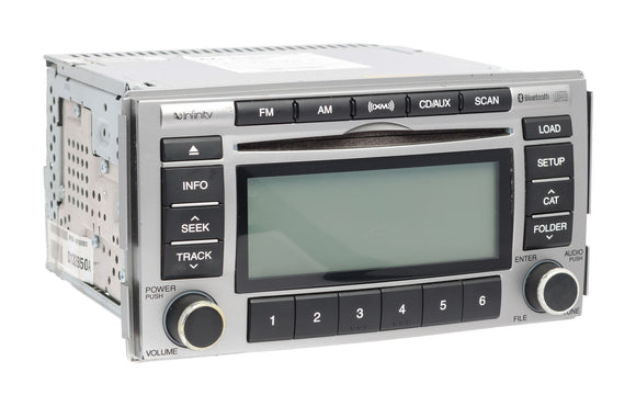 Radio CD Player for 2010-12 Hyundai Santa Fe AM FM SiriusXM BT 6 Disc MP3 961900W500