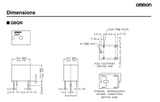 12V Fuel Pump Relay for Ford R303 F8VF-BA OMRON G8QN