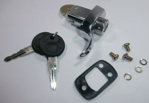1967-1971 VW BUG 1967 BUS REAR DECK LID LOCK w/ Keys & Seal (3 Screw)