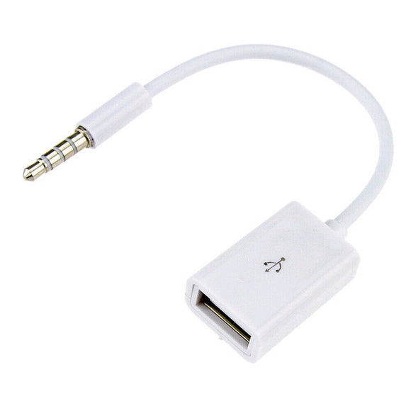 3.5mm to USB AUX Audio Music Interface Adapter Converter Cable AMI MMI MDI