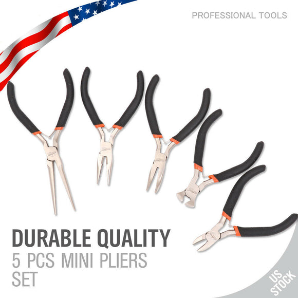5pc Quality Pliers Set Kit 6