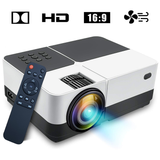 Mini 1080p LED Projector for HD/USB/SD/AV/TF Home 3D Cinema Computer Tablet Android iPhone