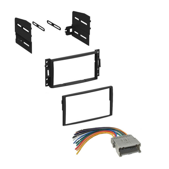 Aftermarket Car Stereo Radio Dash Install Kit Harness for 2005-2010 Chevy Pontiac Saturn Hummer