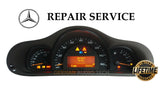 LCD Display Repair Service for Mercedes-Benz W203 Kompressor C200 C230 Elegance Instrument Cluster Odometer Panel