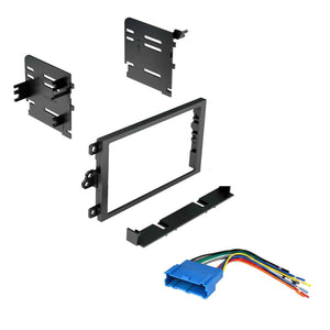 Car Radio Stereo Dash Install Kit with Harness 1990-2012 GMC Oldsmobile Buick Cadillac