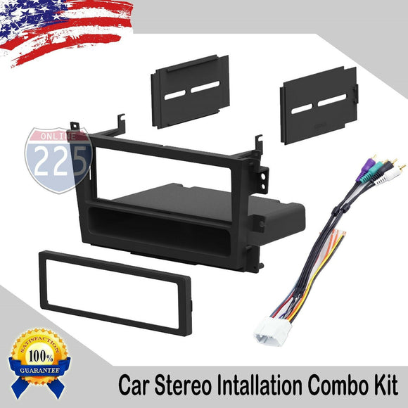 Car Stereo Radio Dash Installation Kit + Harness for Acura TL CL 1999-2003
