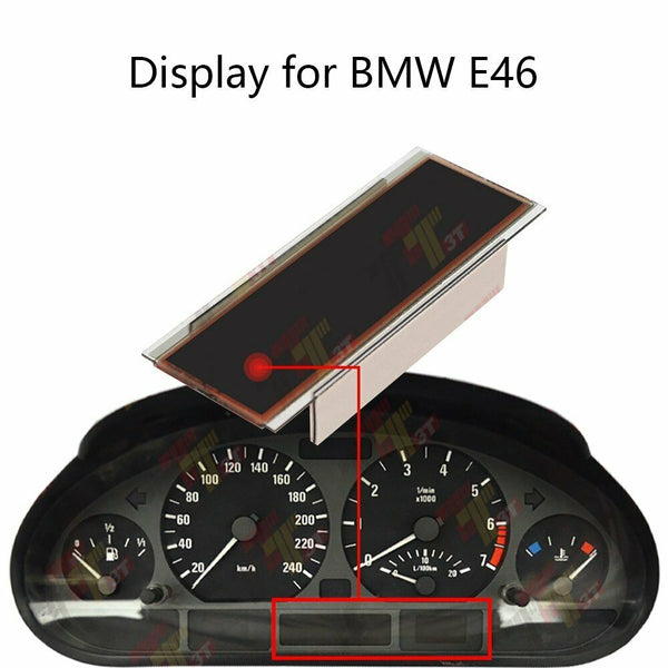 Odometer Speedometer LCD Display for BMW E46 3-Series 323 325 330