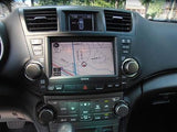 TOYOTA HIGHLANDER NAVIGATION RADIO 8" LCD DISPLAY TOUCH SCREEN 2008 2009 2010