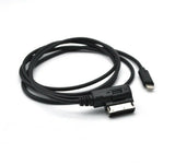 For iPhone 7 8 9 10 11 12 AUDI MUSIC INTERFACE AUX ADAPTER CABLE LIGHTING AMI MMI MDI