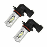 H10 LED Fog Light Bulbs Conversion Kit 6000K Super White for 2005-2013 Corvette C6 Z