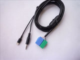 New AUX iPod iPhone Adapter for BECKER CD Radio + Charging Interface