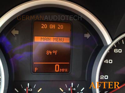 Instrument Cluster LCD for 2003-2006 Porsche Cayenne Monochrome Display