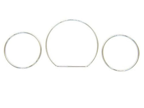 Chrome Gauge Rings for Mercedes Benz W208 W210 CLK E-Class Instrument Cluster