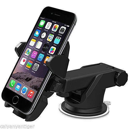 Algebra Forkortelse En god ven 360° Universal Car Windshield Mount Stand Holder for iPhone Android Mo –  German Audio Tech