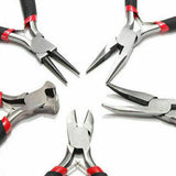 5pc Quality Pliers Set Kit 6" Jewelers Electrical Electronics Jewelry Making Beading Craft