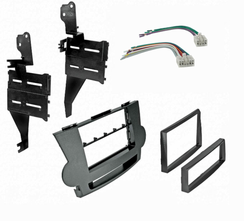 Installation Dash Kit with Wire Harness for 2008-2011 Toyota Highlander Double DIN
