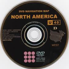 TOYOTA LEXUS SCION U40 D NAVIGATON MAP DVD UPDATE DISC - 2015 2016 Generation 5 Version 15.1